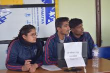 Mahalaxmi Municipality Inter School Quiz Competition Gambir Samundra Participants