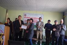 Mahalaxmi Municipality Inter School Quiz Competition ananta school representative