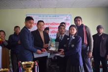 Mahalaxmi Municipality Inter School Quiz Competition consolation prize winnners