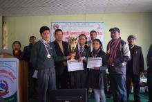 Mahalaxmi Municipality Inter School Quiz Competition First Prize